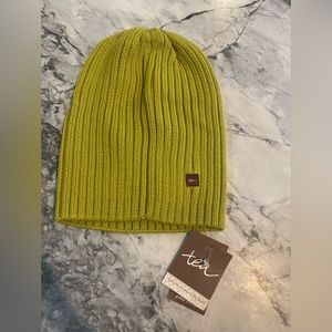 Toddler Boys Pima Cotton Green Tea Beanie Hat Sz S/M